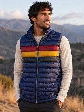 Cotopaxi Fuego Down Vest sourced 800-fill down size ML EUC